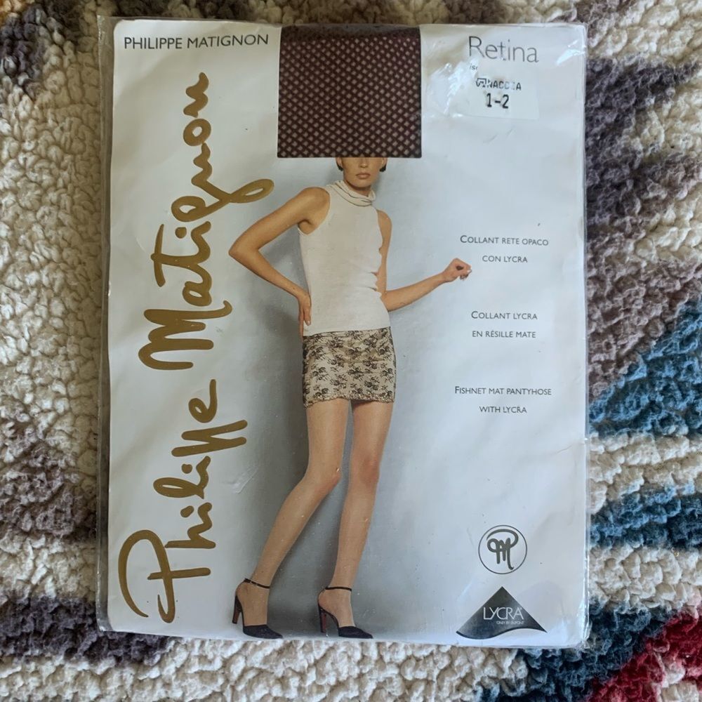 NIP Philippe Matignon Fishnet Mat Pantyhose